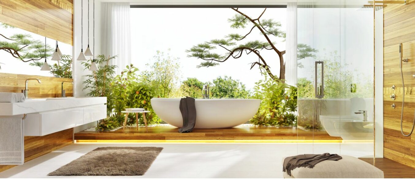 Nature Inspired Bathroom